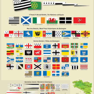 Drapeaux bretons et celtiques