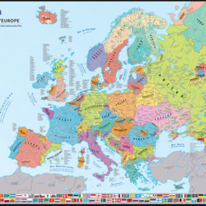 Nations d'Europe Carte des nations (en français)
