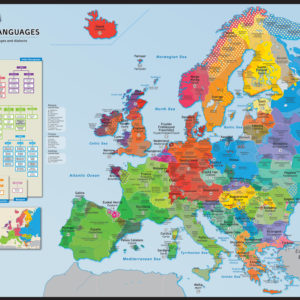 "European languages" : Carte des langues d'Europe