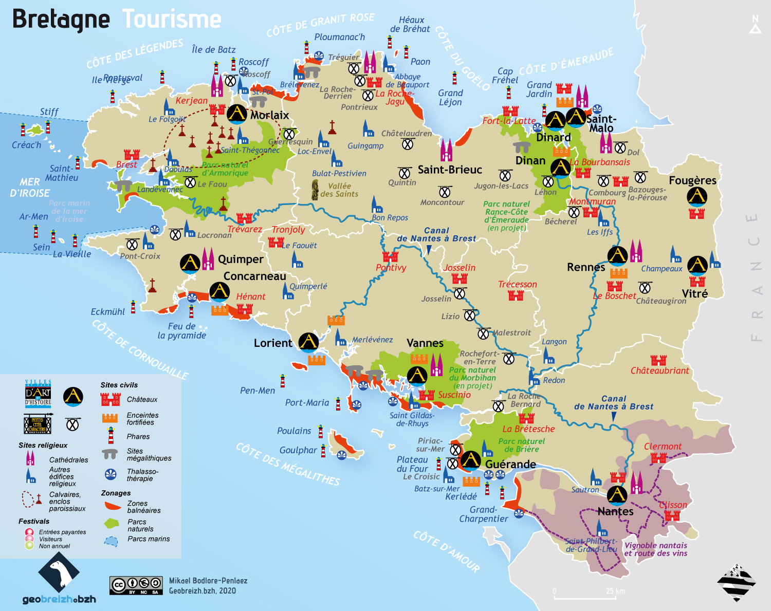 Surtourisme en Bretagne : ce que les tags anti-Parisiens révèlent, et ce qu’ils cachent